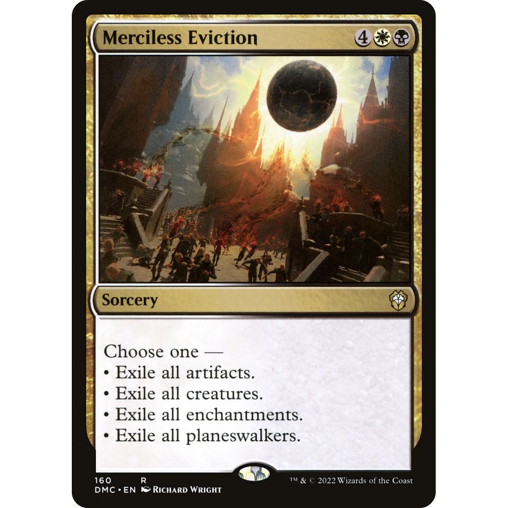 Merciless Eviction (DMC-160) - Dominaria United Commander