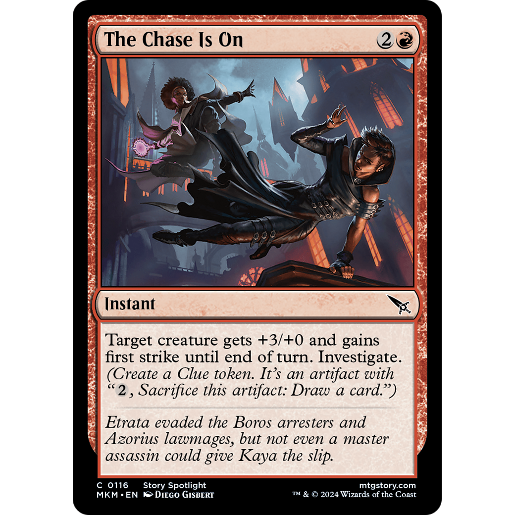 The Chase Is On (MKM-116) - Murders at Karlov Manor Foil