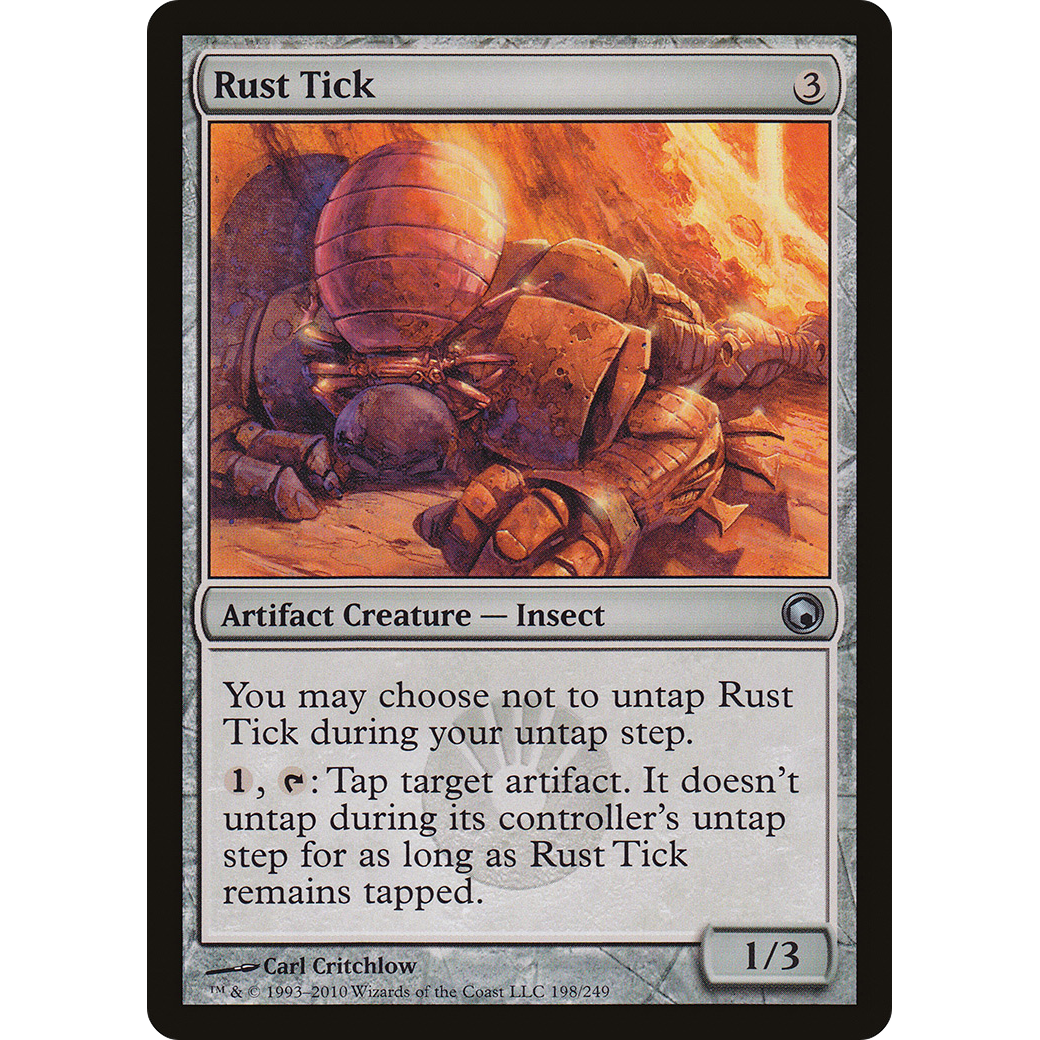 Rust Tick (SOM-198) - Scars of Mirrodin