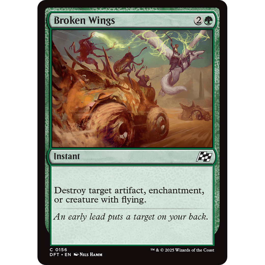 Broken Wings (DFT-156) - Aetherdrift Foil