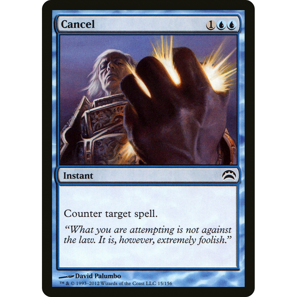 Cancel (PC2-015) - Planechase 2012