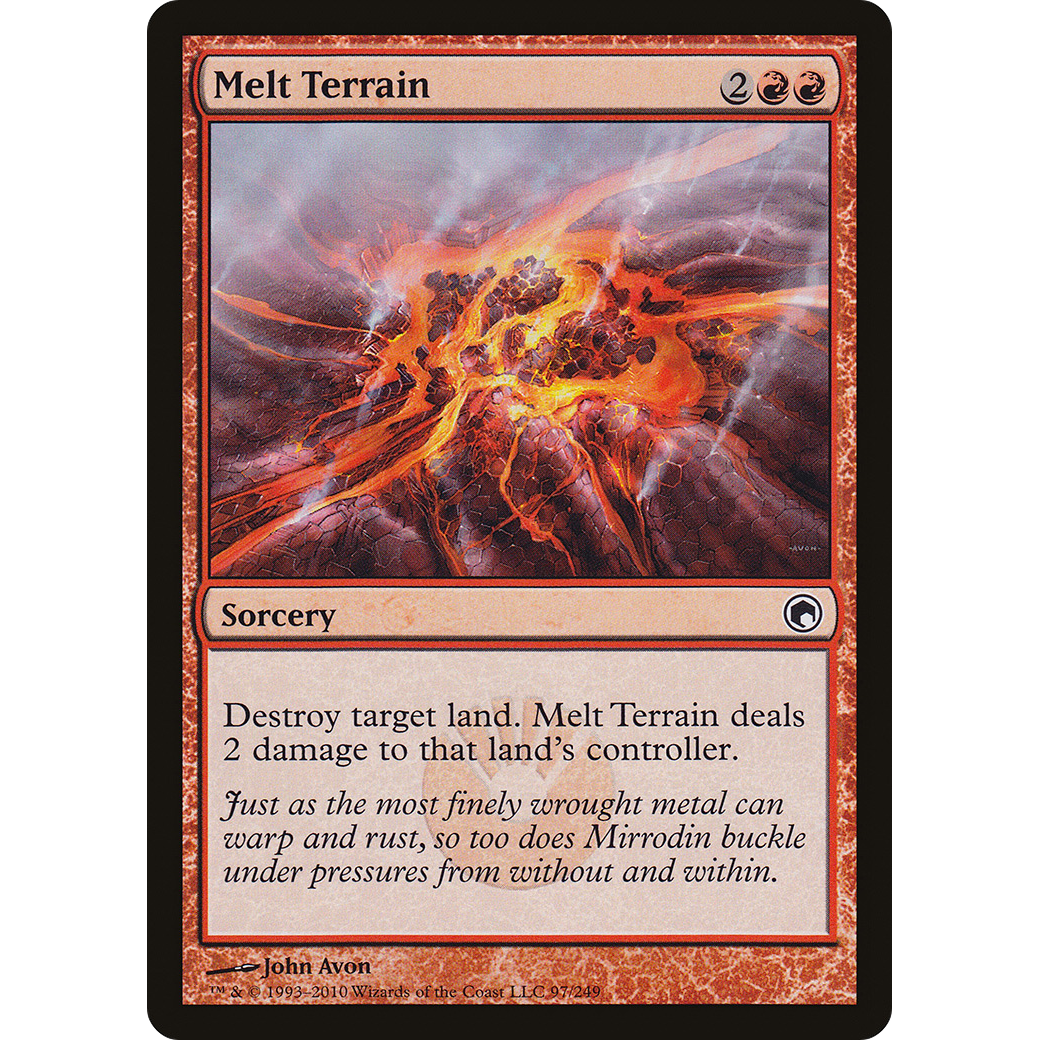 Melt Terrain (SOM-097) - Scars of Mirrodin