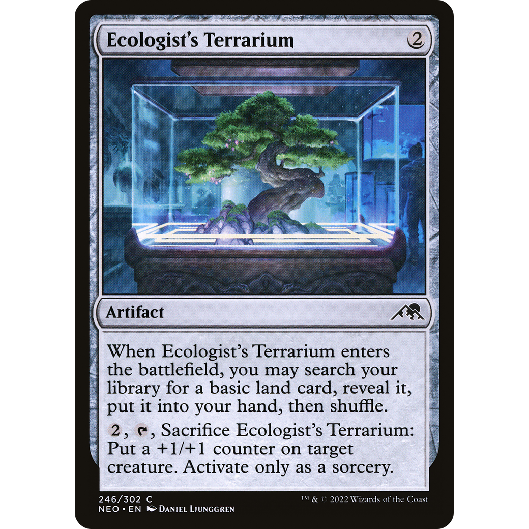 Ecologist's Terrarium (NEO-246) - Kamigawa: Neon Dynasty Foil