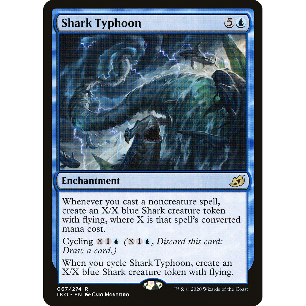 Shark Typhoon (IKO-067) - Ikoria: Lair of Behemoths Foil