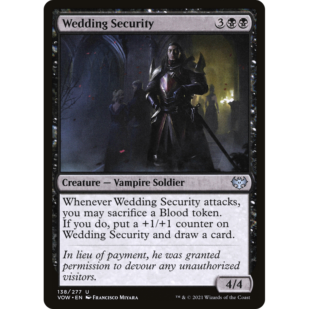 Wedding Security (VOW-138) - Innistrad: Crimson Vow