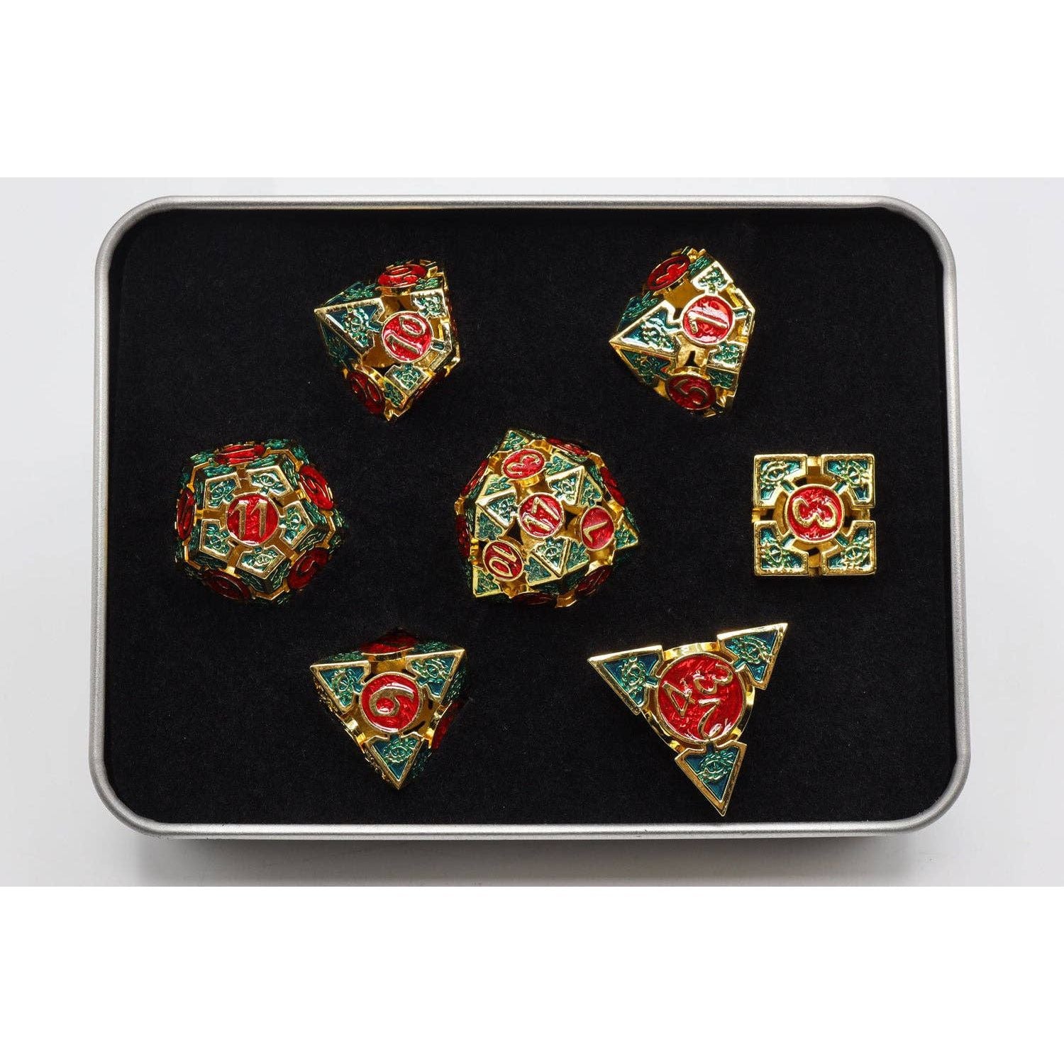 Oculus: Mischievous - Metal RPG Dice Set