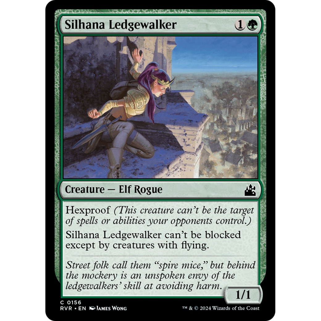 Silhana Ledgewalker (RVR-156) - Ravnica Remastered Foil