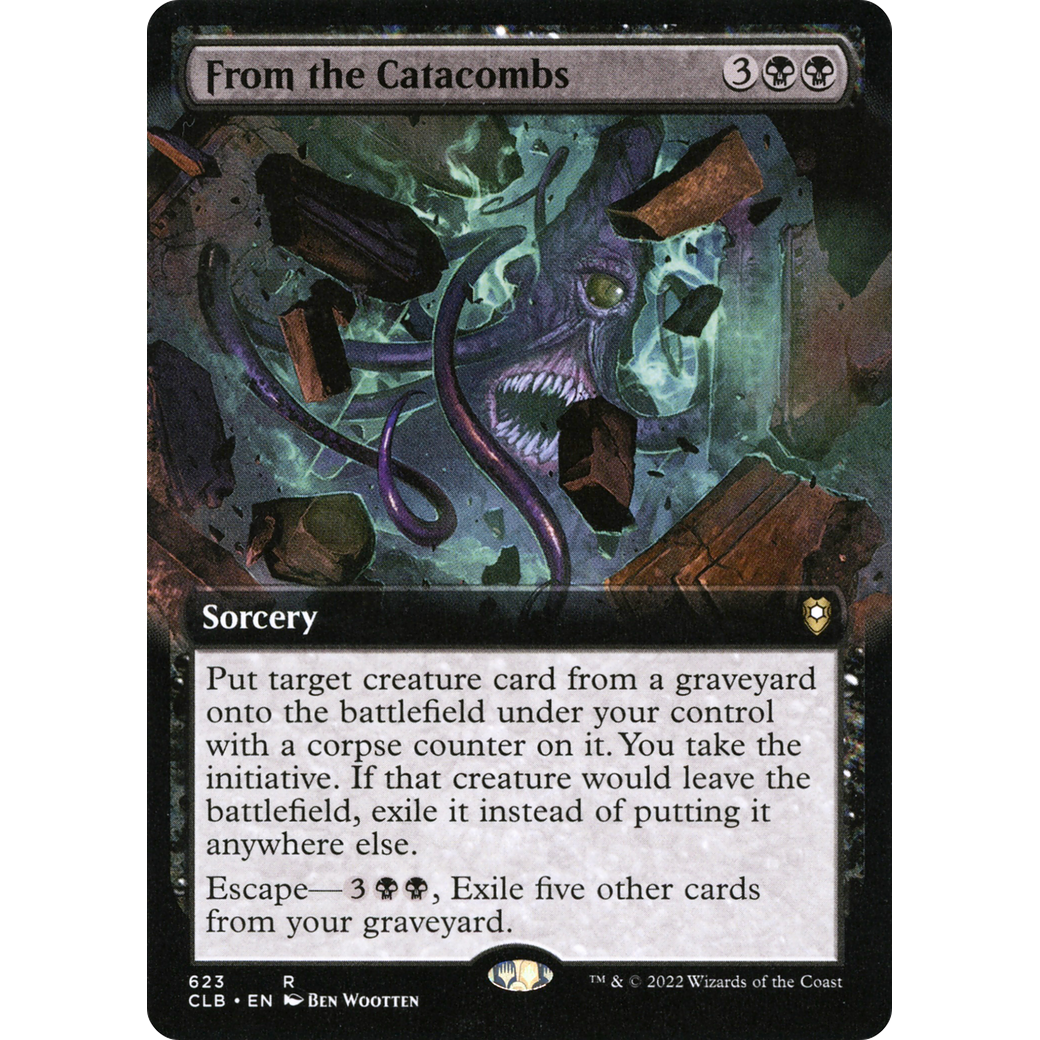 From the Catacombs (CLB-623) - Commander Legends: Battle for Baldur's Gate: (Extended Art)