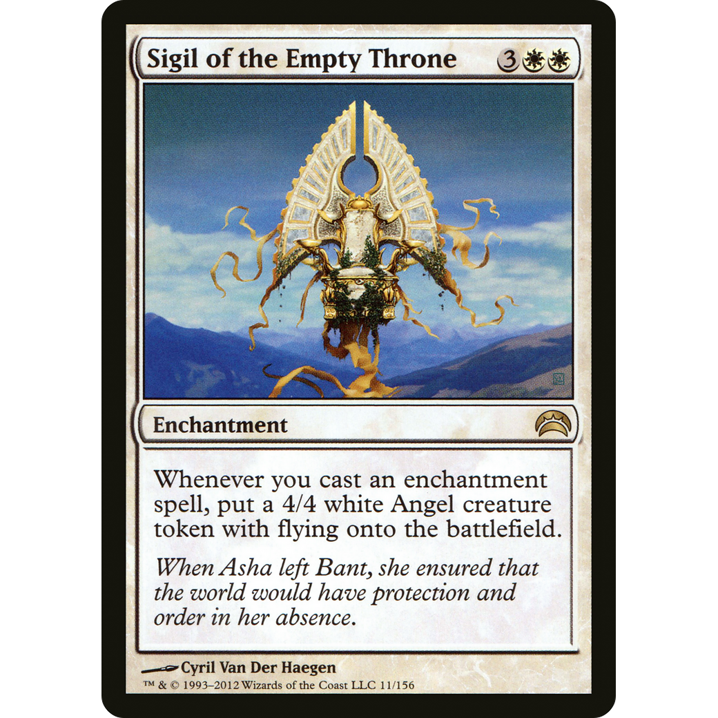 Sigil of the Empty Throne (PC2-011) - Planechase 2012 Foil