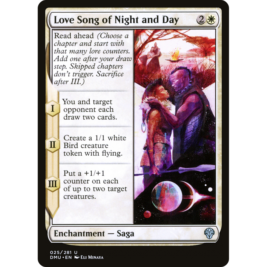 Love Song of Night and Day (DMU-025) - Dominaria United
