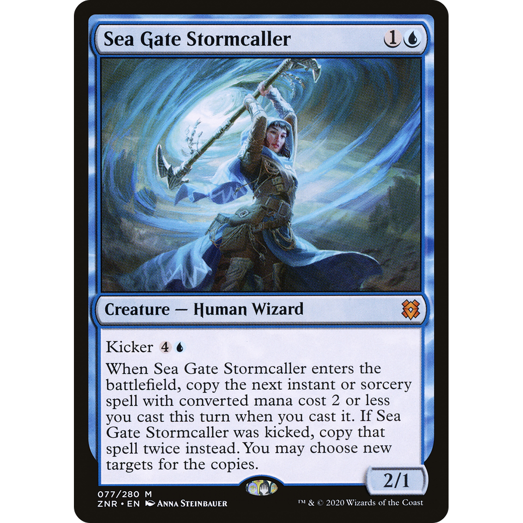 Sea Gate Stormcaller (ZNR-077) - Zendikar Rising