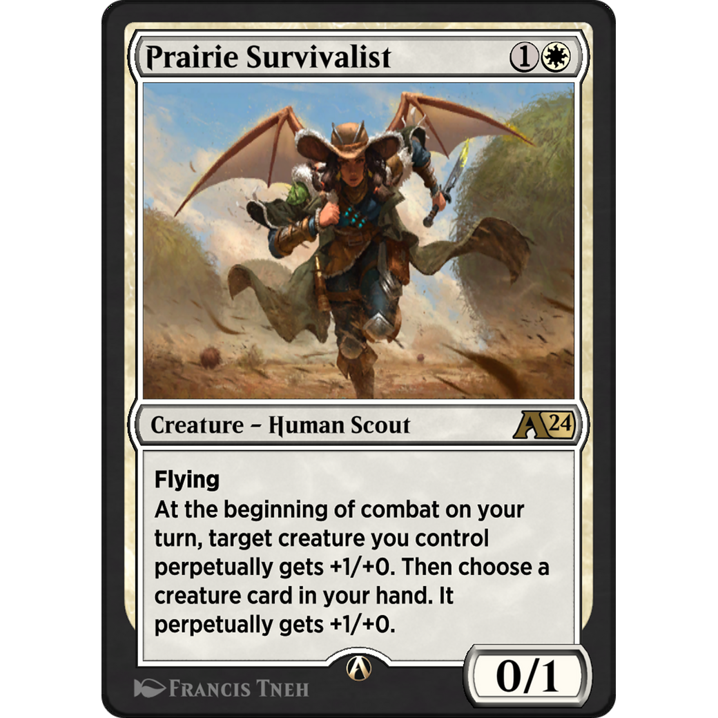 Prairie Survivalist (YOTJ-001) - Alchemy: Outlaws of Thunder Junction