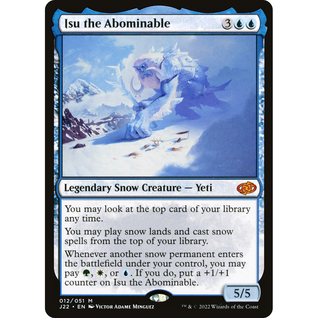 Isu the Abominable (J22-012) - Jumpstart 2022: (snow)