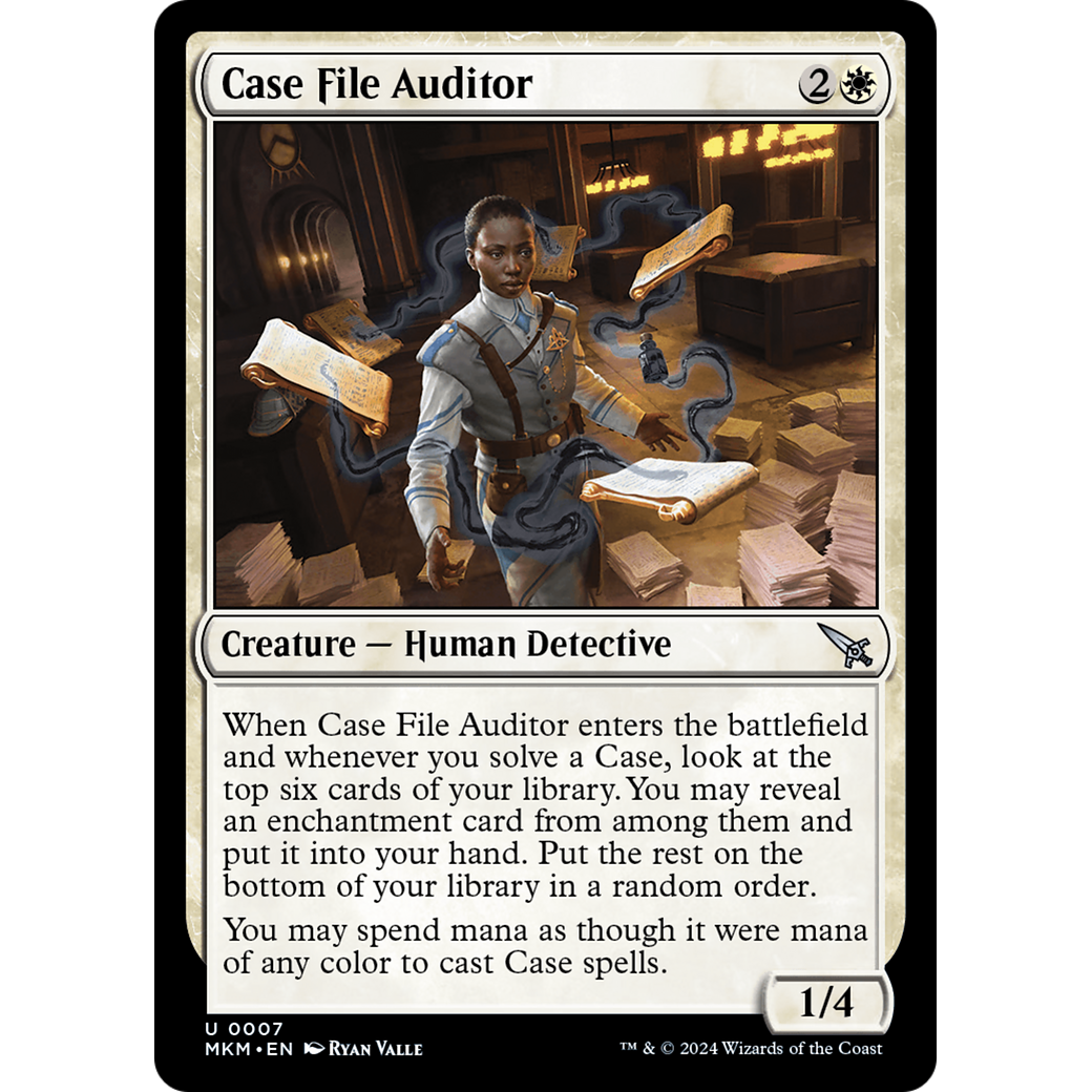 Case File Auditor (MKM-07†) - Murders at Karlov Manor