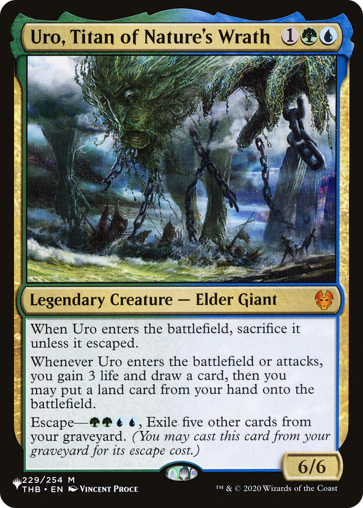 Uro, Titan of Nature's Wrath (LIST-229/254) - The List