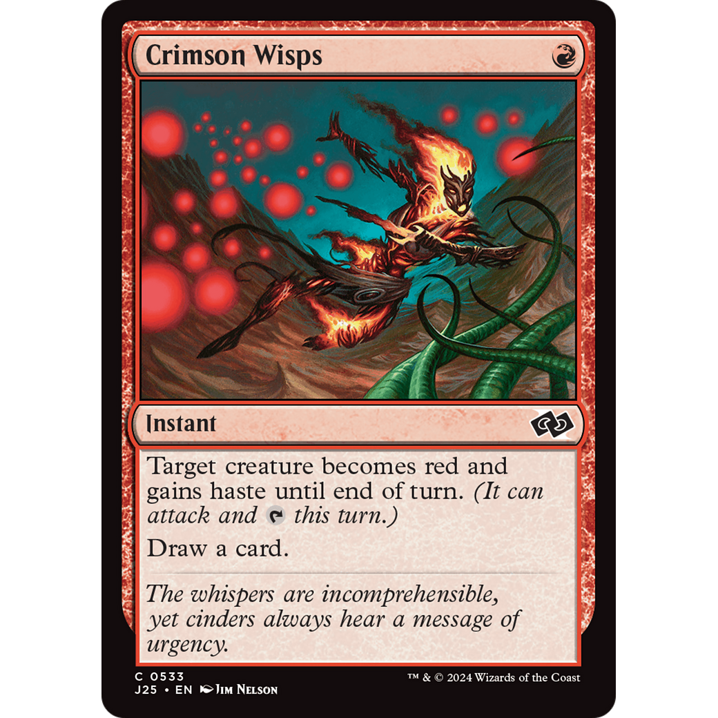 Crimson Wisps (J25-533) - Foundations Jumpstart