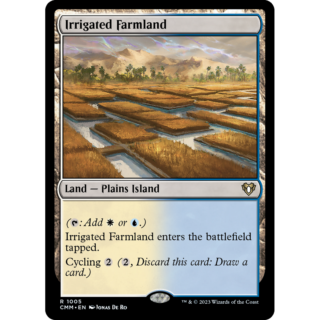 Irrigated Farmland (CMM-1005) - Commander Masters