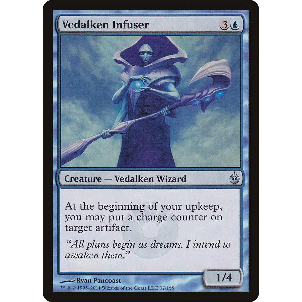 Vedalken Infuser (MBS-037) - Mirrodin Besieged Foil