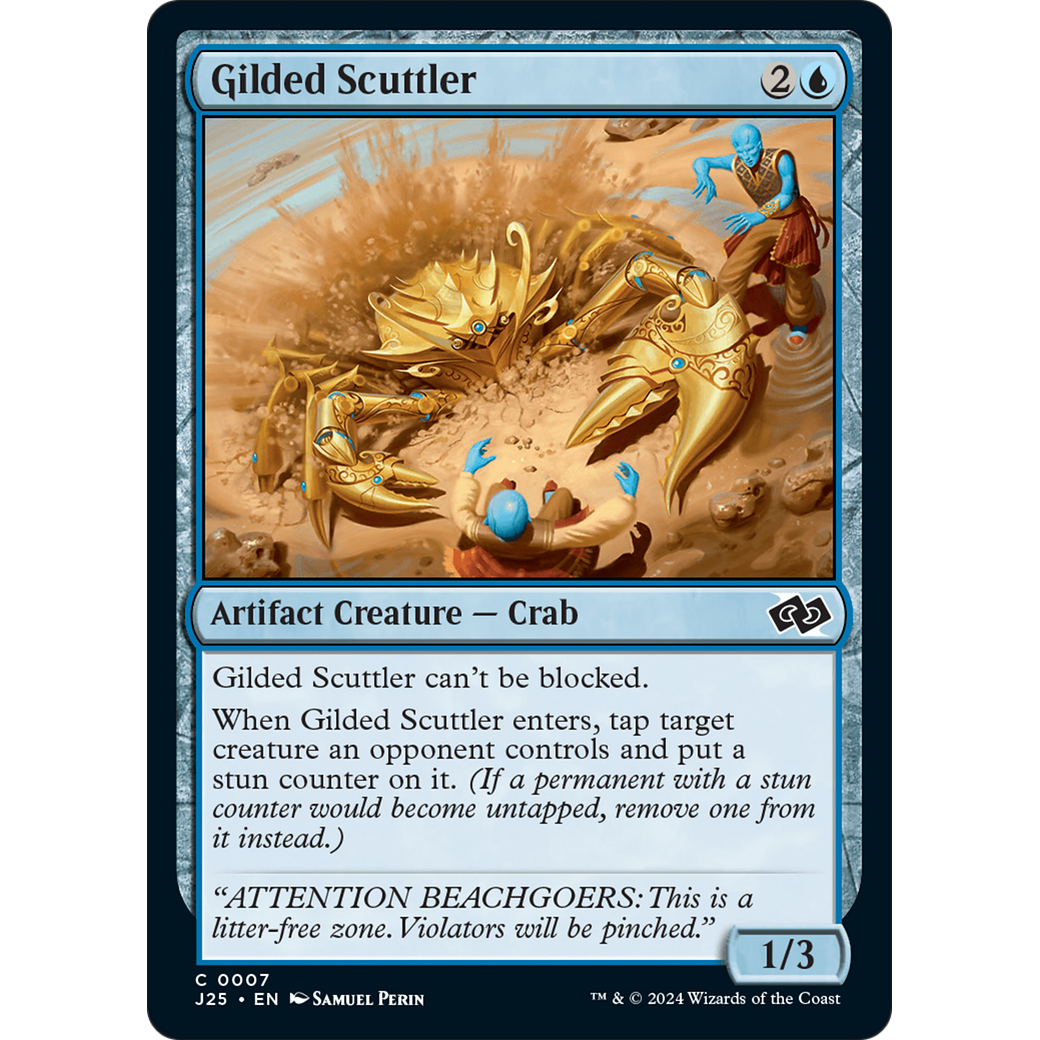 Gilded Scuttler (J25-007) - Foundations Jumpstart