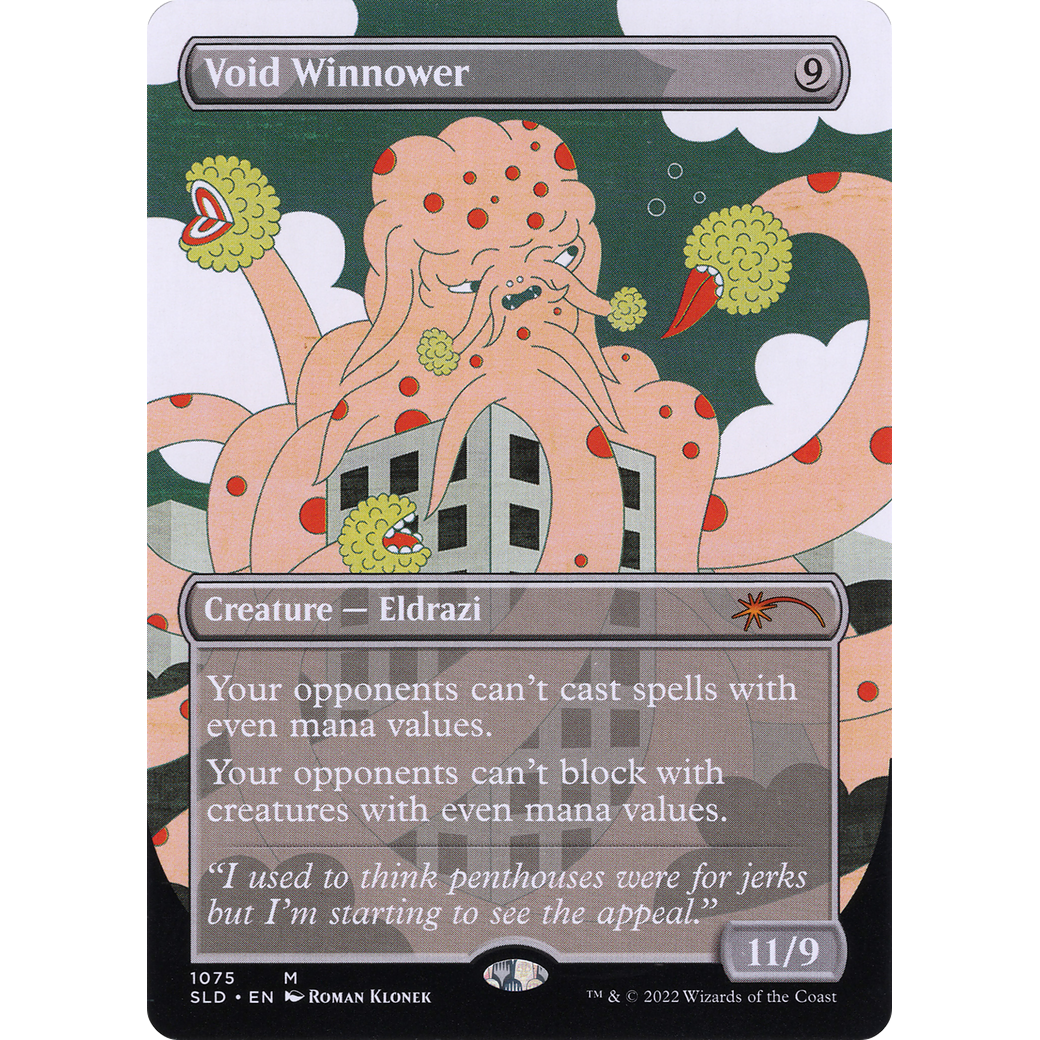 Void Winnower (SLD-1075) - Secret Lair Drop (Borderless)