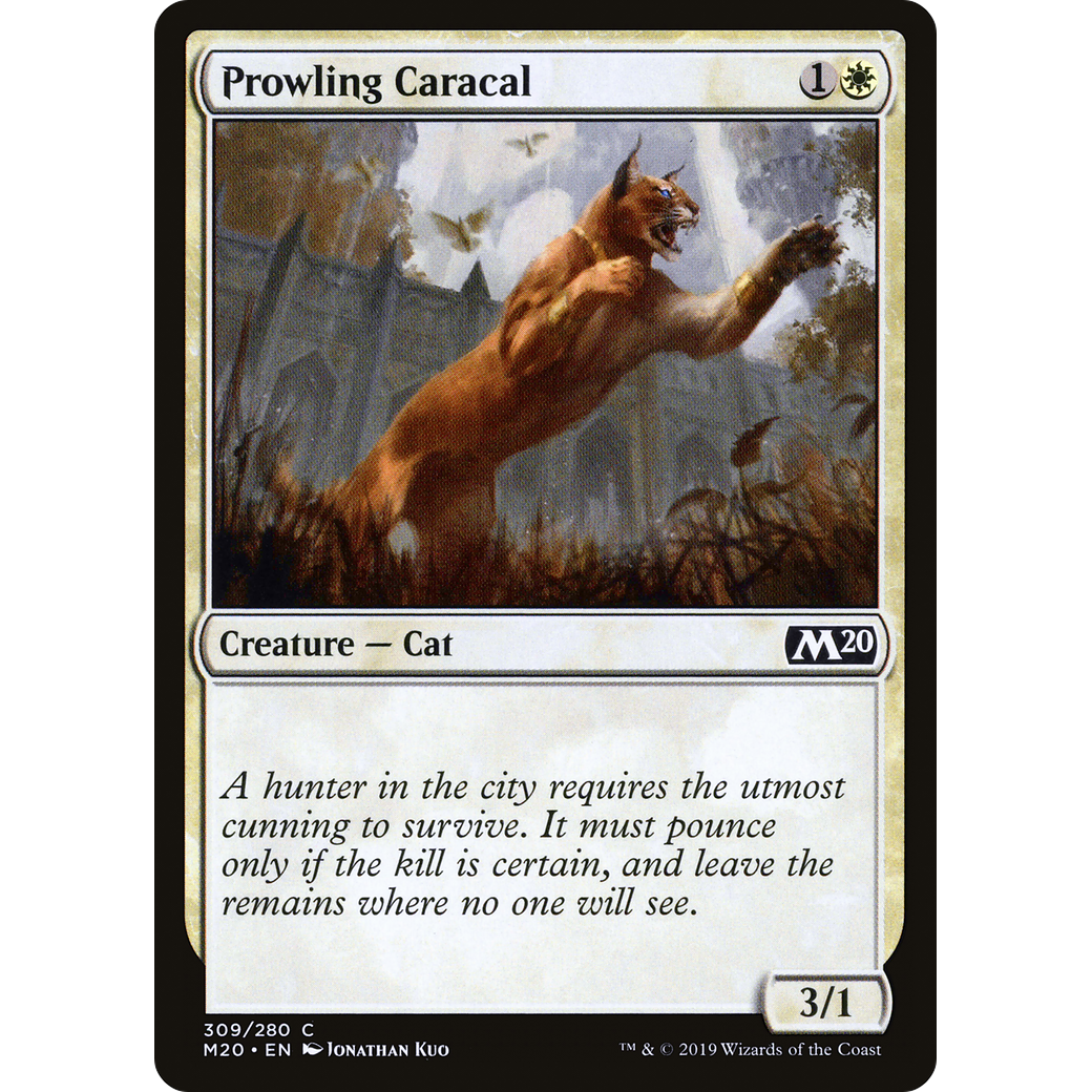 Prowling Caracal (M20-309) - Core Set 2020