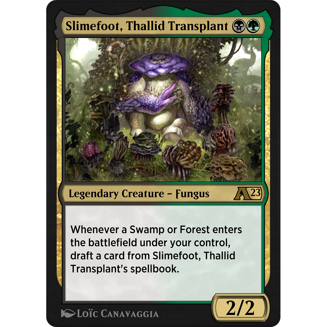 Slimefoot, Thallid Transplant (YDMU-026) - Alchemy: Dominaria