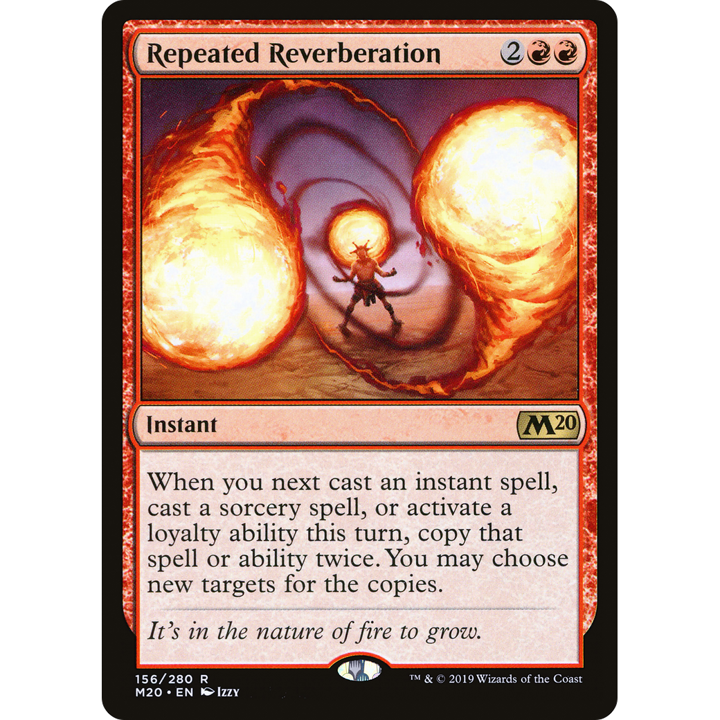 Repeated Reverberation (M20-156) - Core Set 2020 Foil