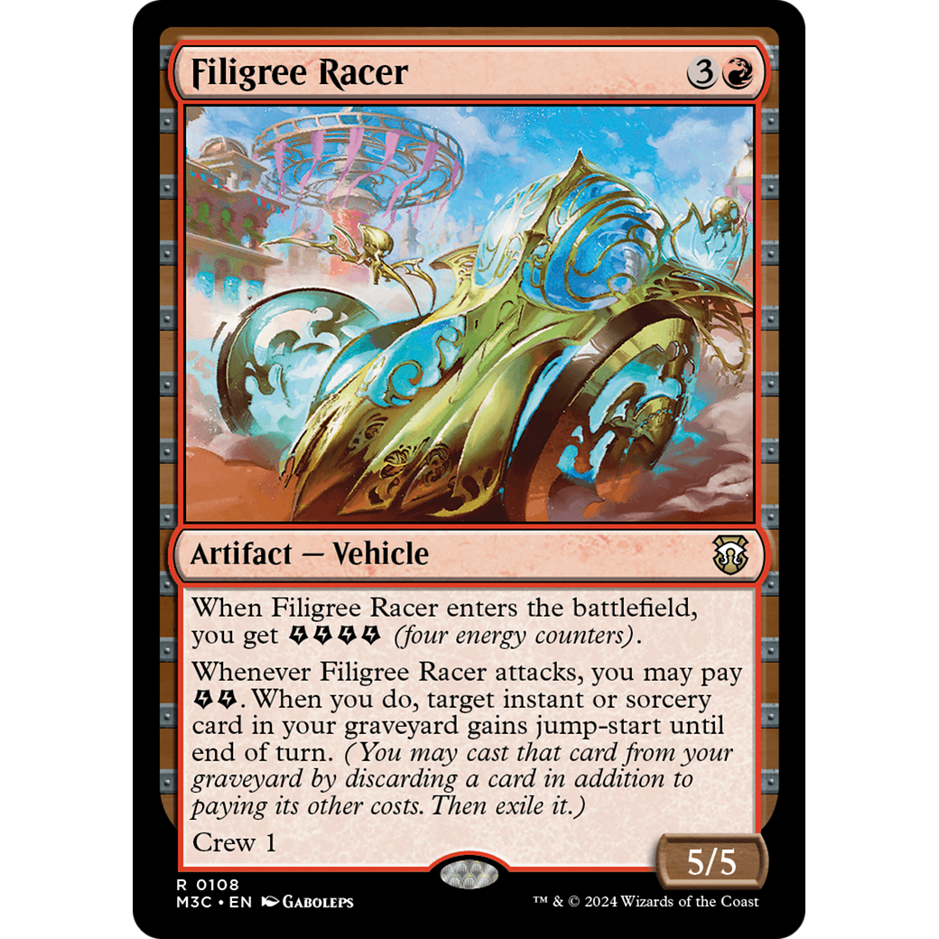 Filigree Racer (M3C-108) - Modern Horizons 3 Commander