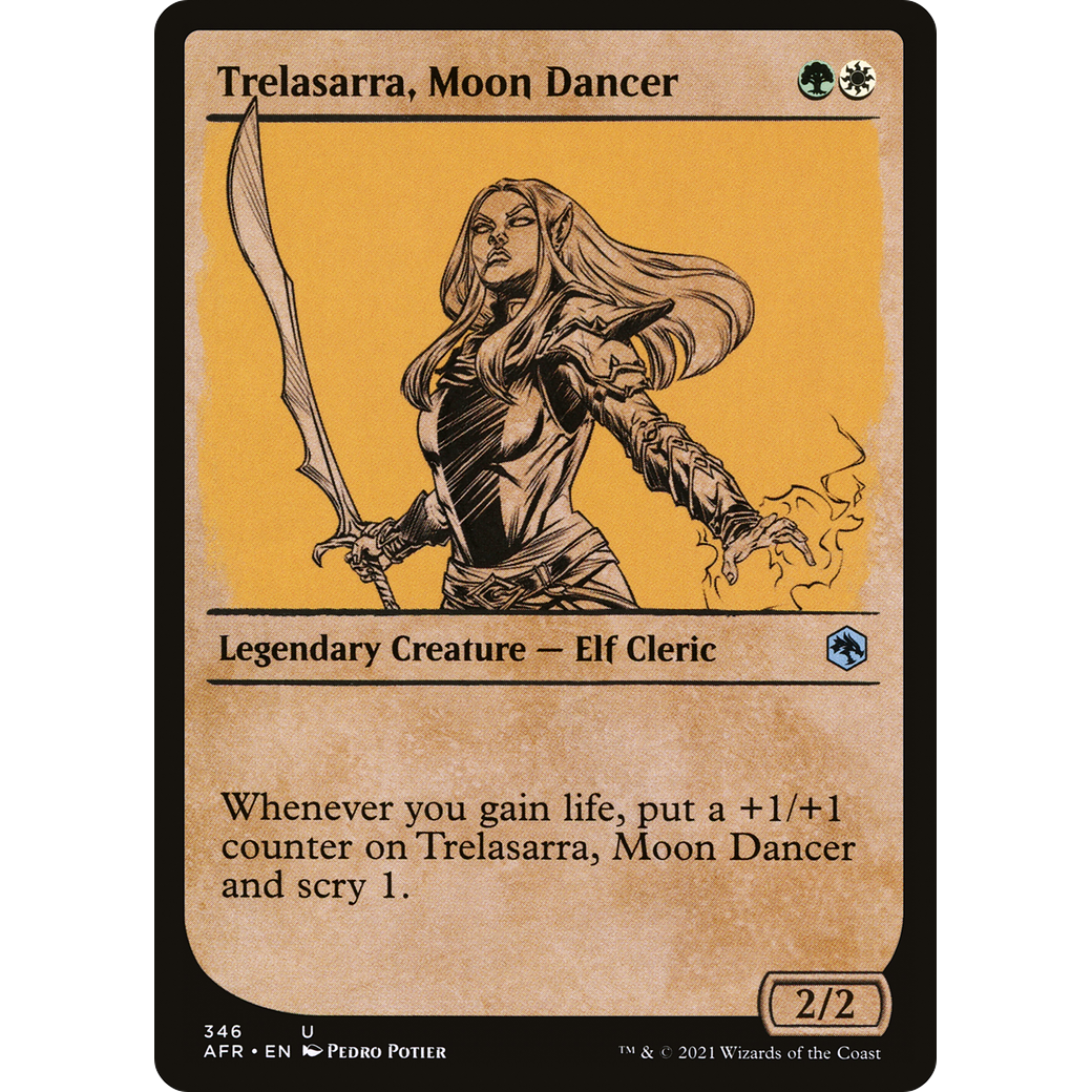 Trelasarra, Moon Dancer (Showcase) (AFR-346) - Adventures in the Forgotten Realms: (Showcase)