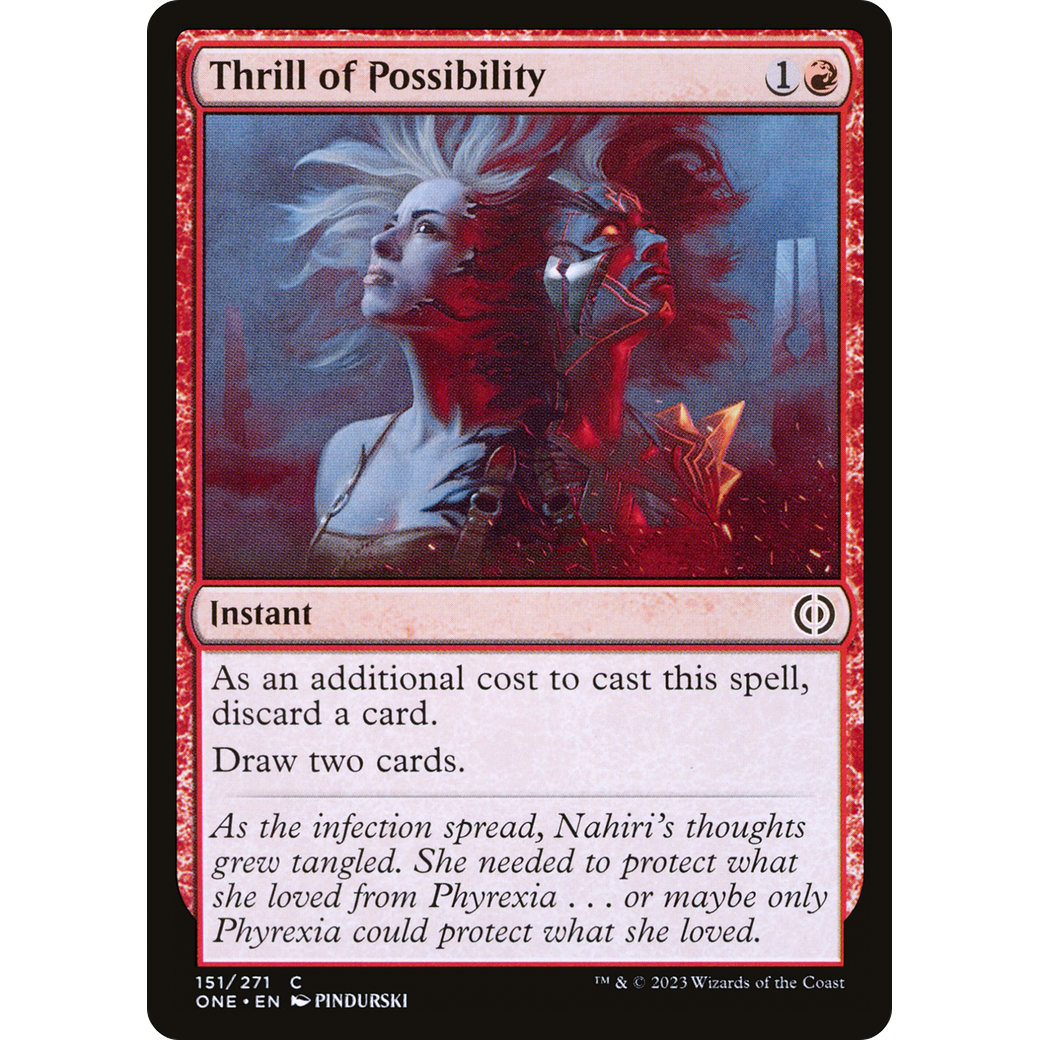 Thrill of Possibility (ONE-151) - Phyrexia: All Will Be One Foil