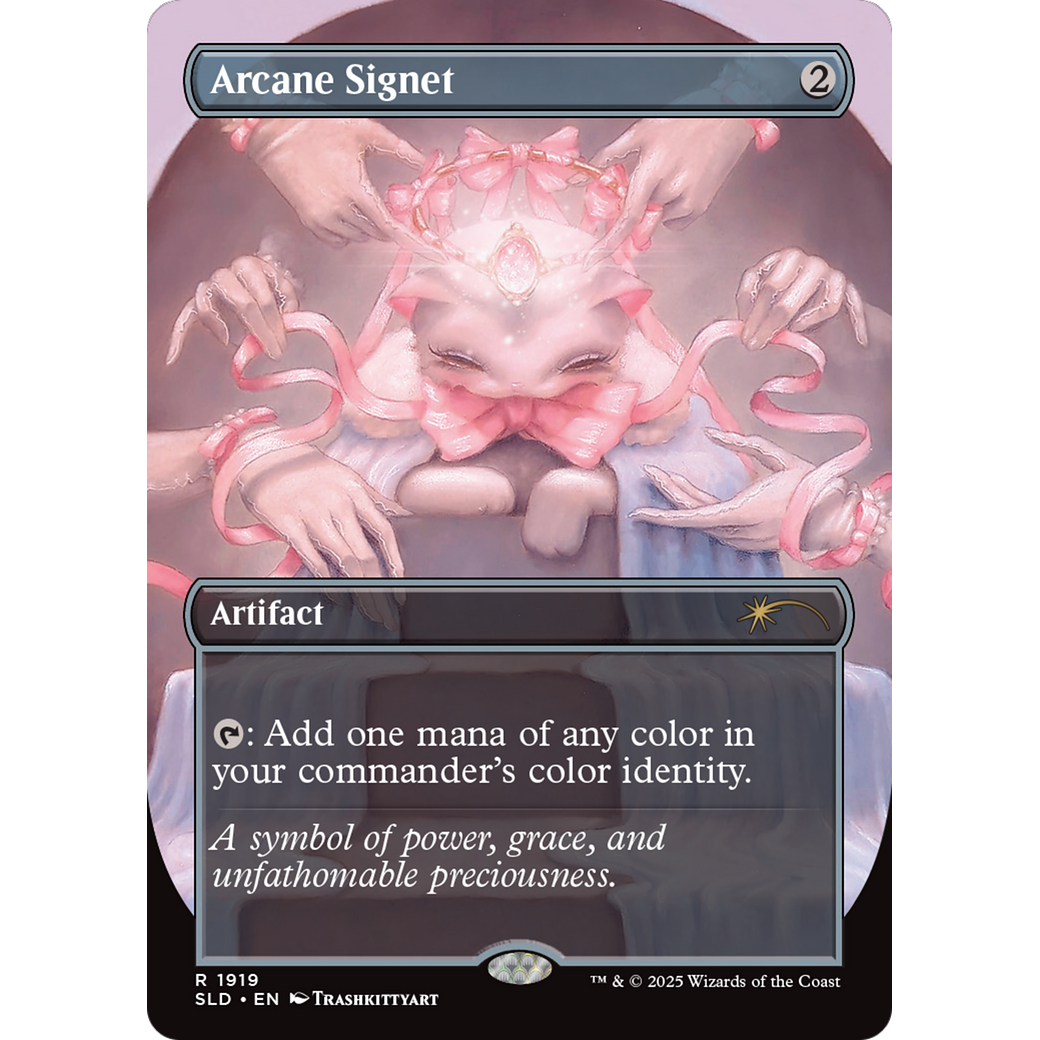 Arcane Signet (1919) (SLD-1919) - Secret Lair Drop (Borderless)