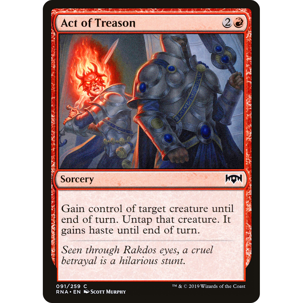 Act of Treason (RNA-091) - Ravnica Allegiance