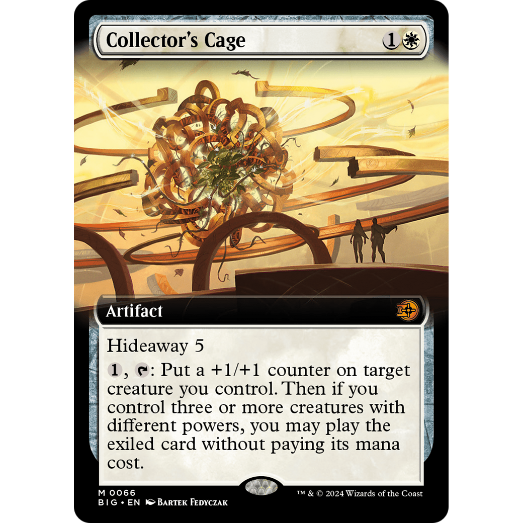 Collector's Cage (Extended Art) (BIG-066) - The Big Score: (Extended Art)