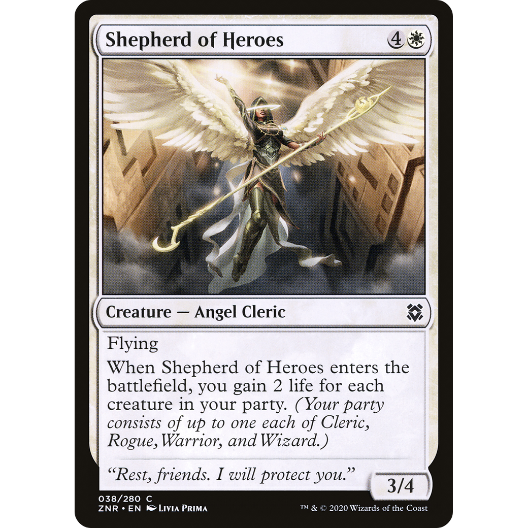 Shepherd of Heroes (ZNR-038) - Zendikar Rising