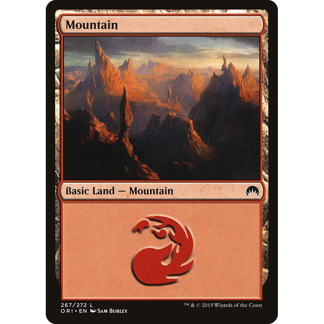 Mountain (267) (ORI-267) - Magic Origins Foil