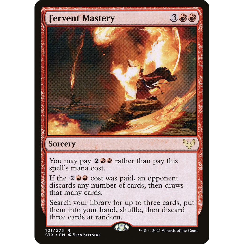 Fervent Mastery (STX-101) - Strixhaven: School of Mages