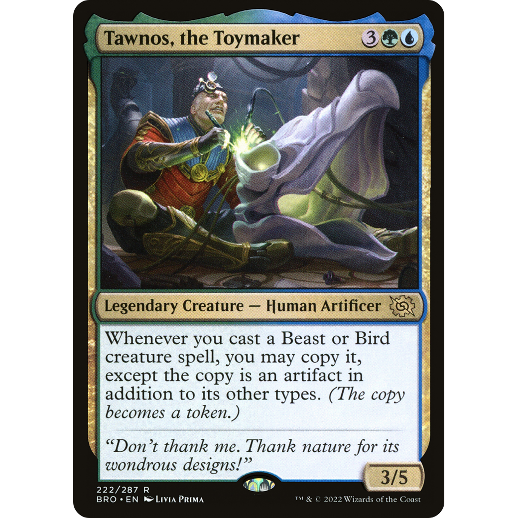 Tawnos, the Toymaker (BRO-222) - The Brothers' War Foil