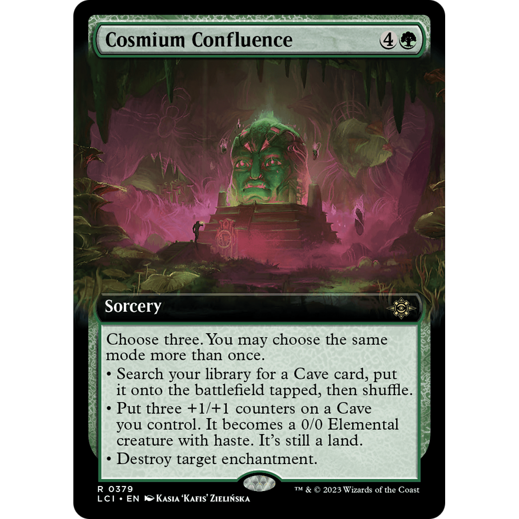 Cosmium Confluence (LCI-379) - The Lost Caverns of Ixalan: (Extended Art) Foil