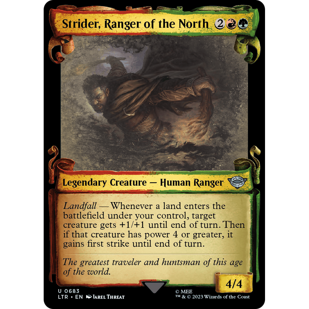 Strider, Ranger of the North (LTR-683) - The Lord of the Rings: Tales of Middle-earth: (Showcase)
