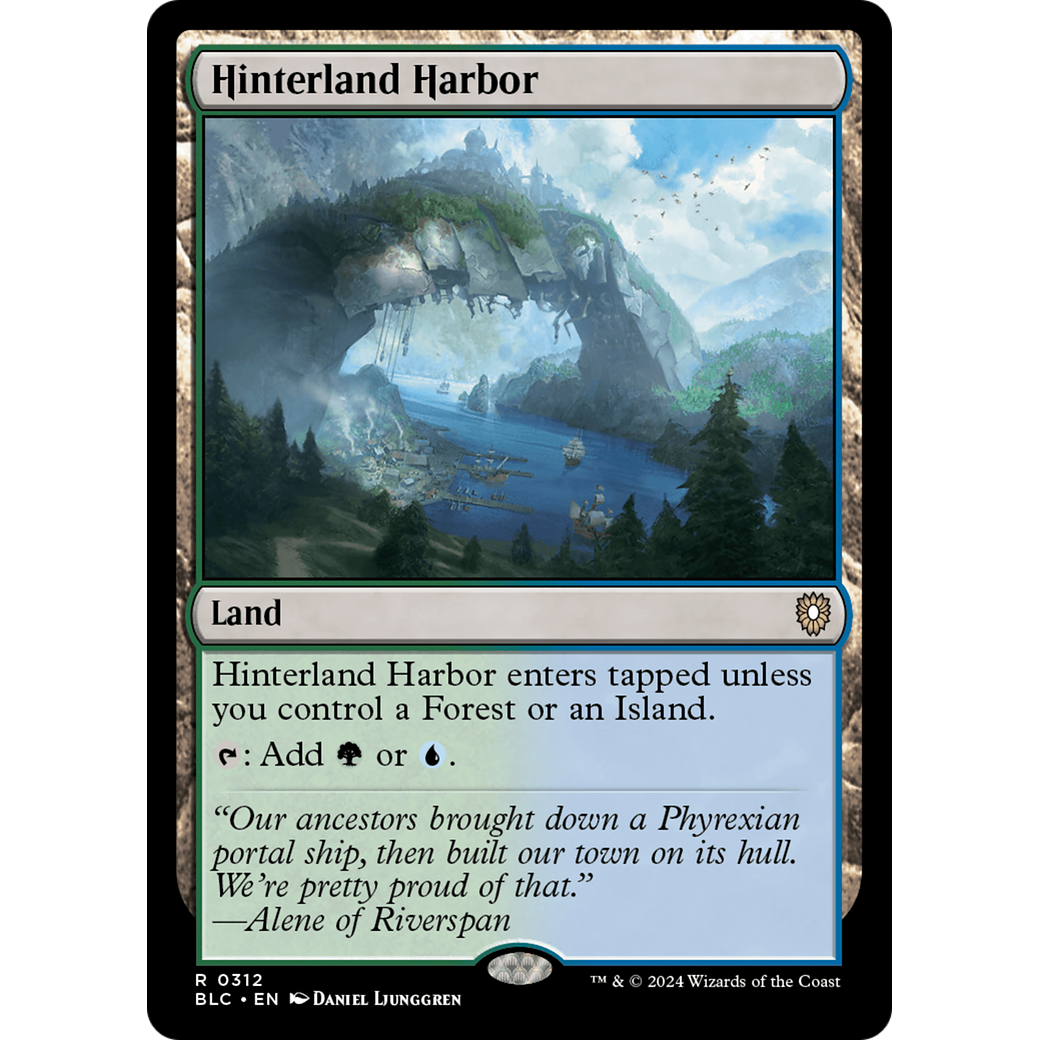Hinterland Harbor (BLC-312) - Bloomburrow Commander
