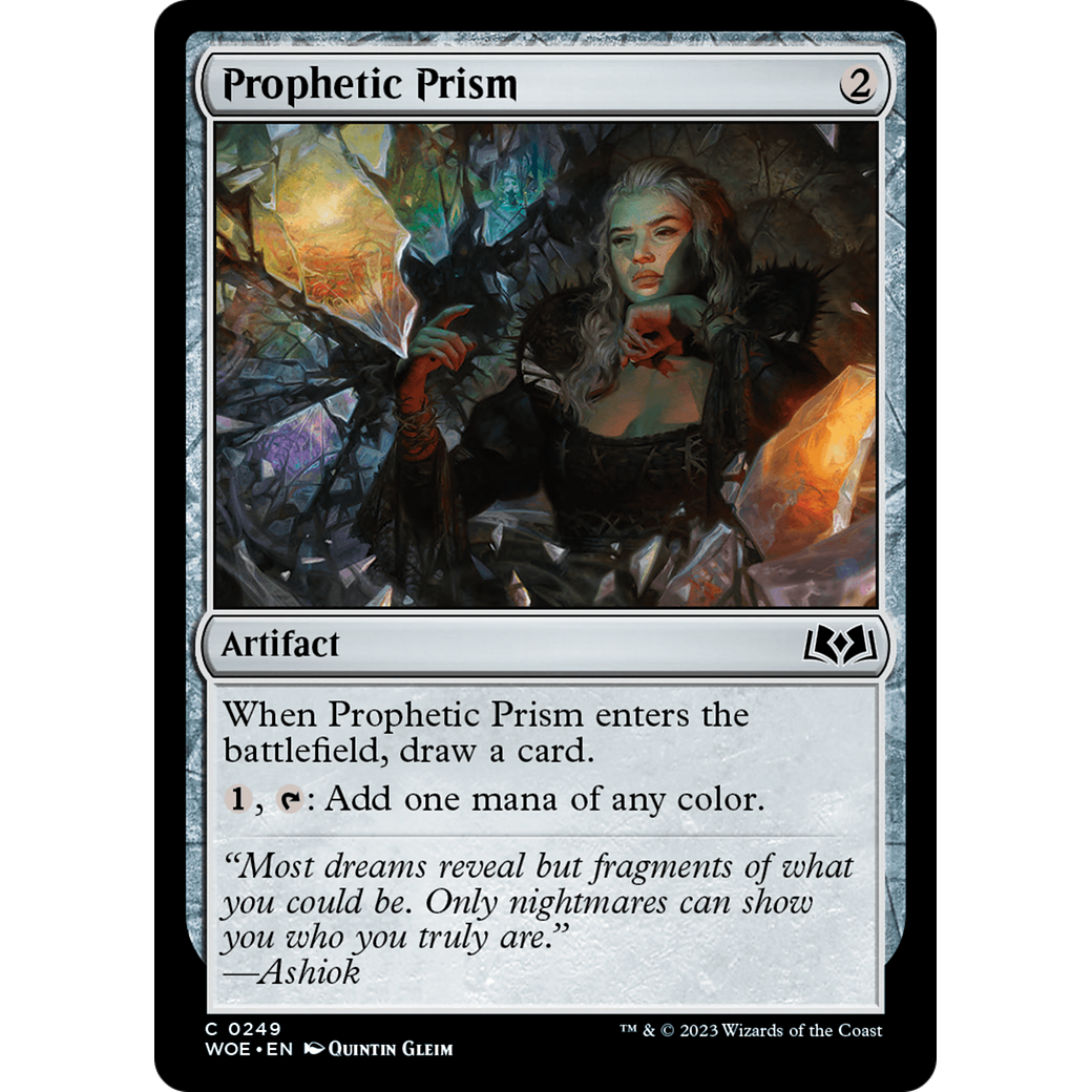 Prophetic Prism (WOE-249) - Wilds of Eldraine