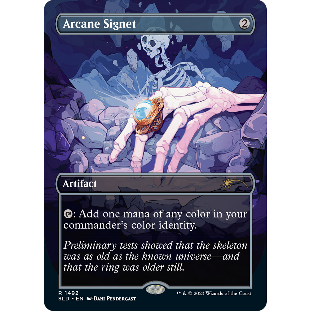 Arcane Signet (1492) (SLD-1492) - Secret Lair Drop (Borderless)