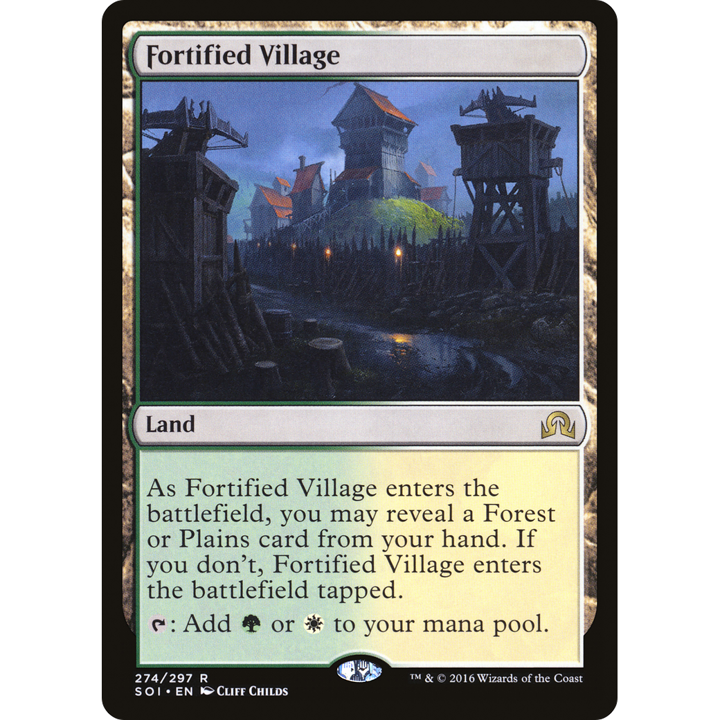 Fortified Village (SOI-274) - Shadows over Innistrad Foil