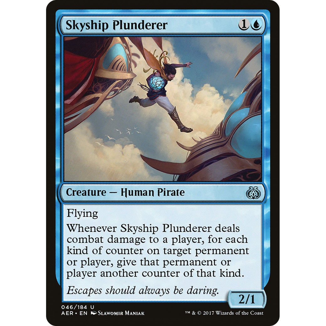 Skyship Plunderer (AER-046) - Aether Revolt Foil