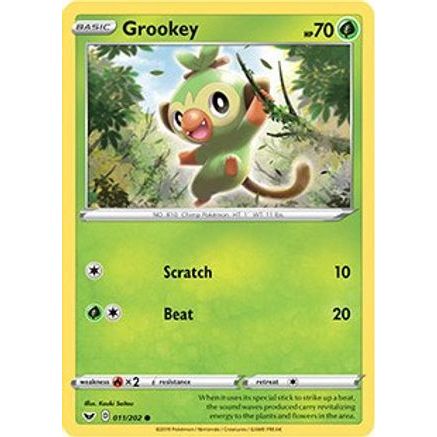 Grookey - 11/202 (Premium Collection) 11 - Miscellaneous Cards & Products Holofoil