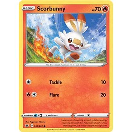 Scorbunny - 031/202 (Premium Collection) 31 - Miscellaneous Cards & Products Holofoil