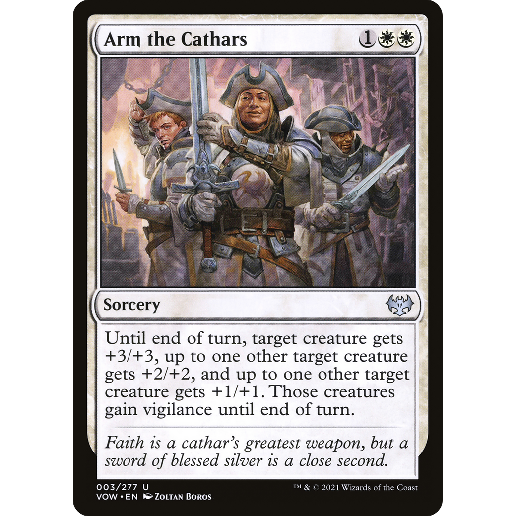 Arm the Cathars (VOW-003) - Innistrad: Crimson Vow