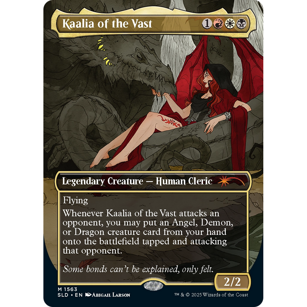 Kaalia of the Vast (SLD-1563) - Secret Lair Drop (Borderless)