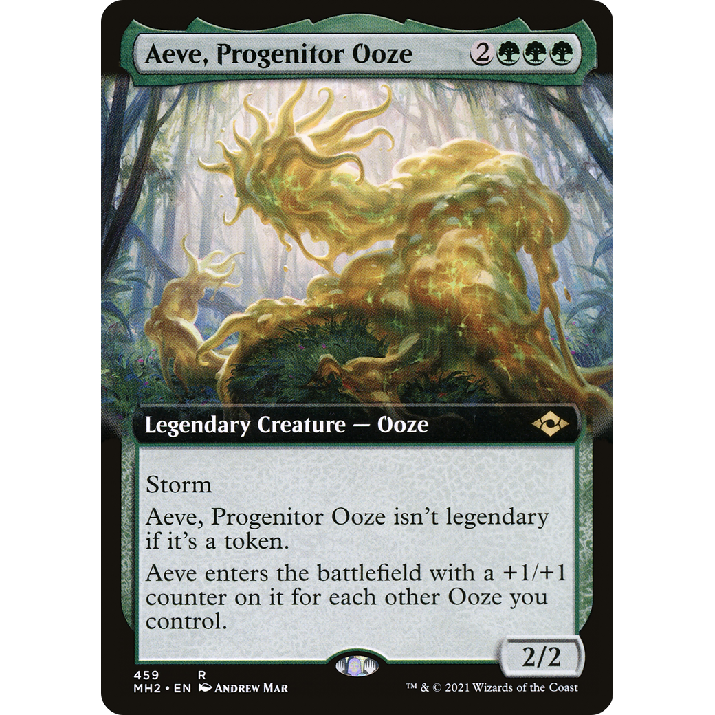 Aeve, Progenitor Ooze (Extended Art) (MH2-459) - Modern Horizons 2: (Extended Art)