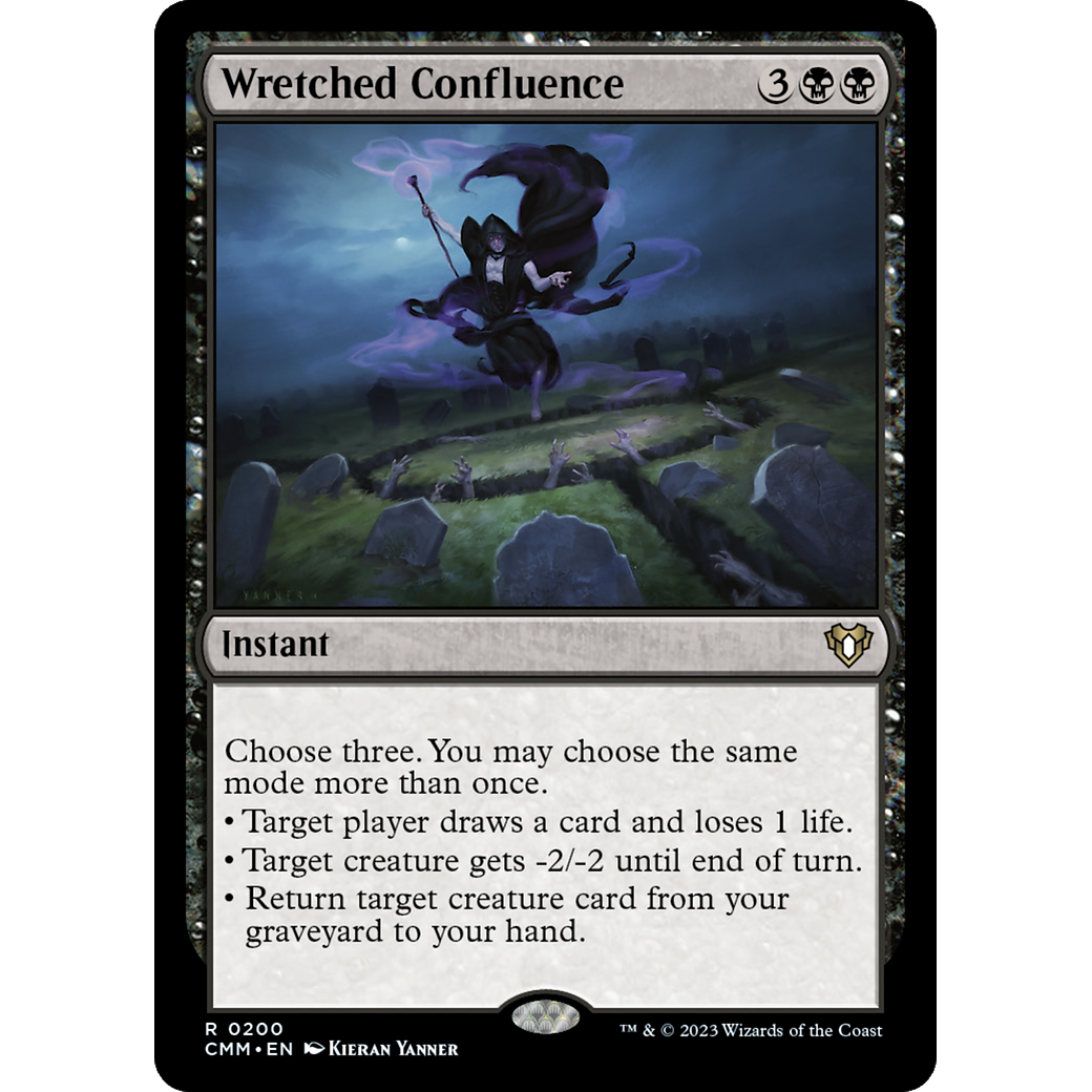 Wretched Confluence (CMM-200) - Commander Masters Foil